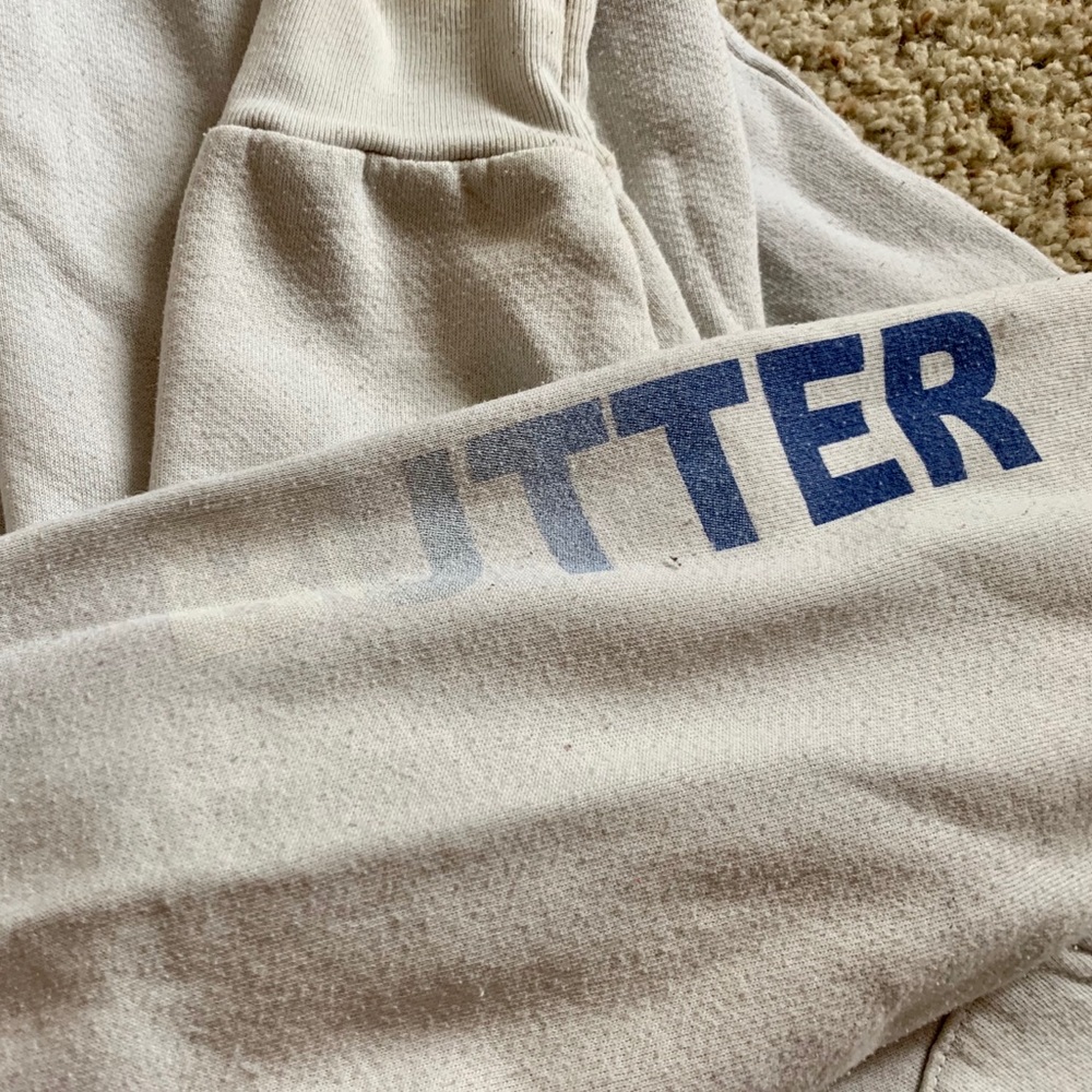 Stylish Butter White Jacket w/ Hood